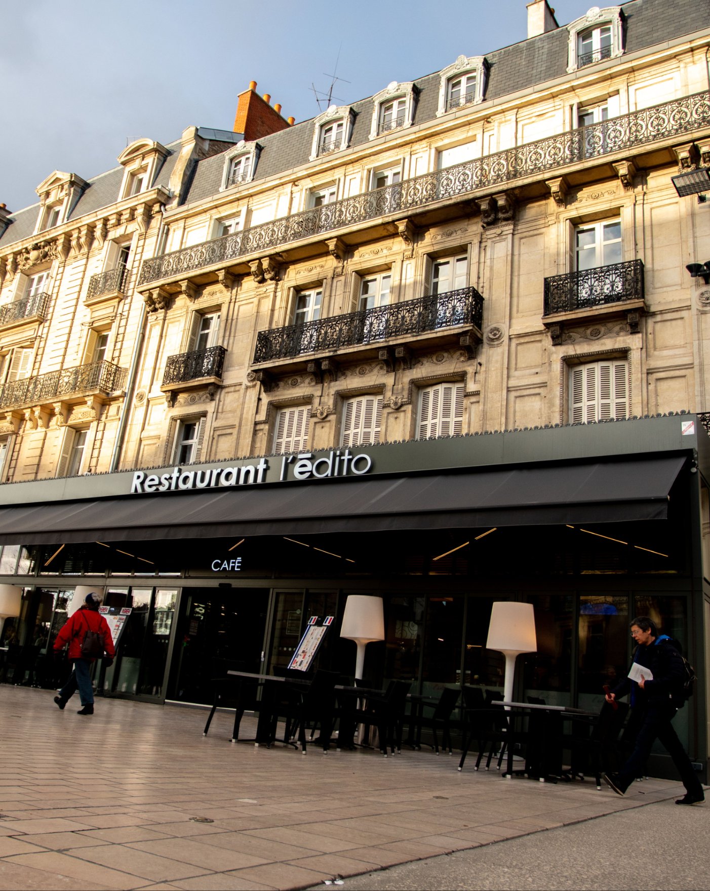 La façade de L'Édito, place Darcy à Dijon